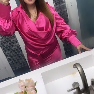 Night out hot pink dress ❤️